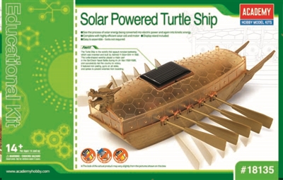 18135 SOLAR POWERED TURTLE SHIP